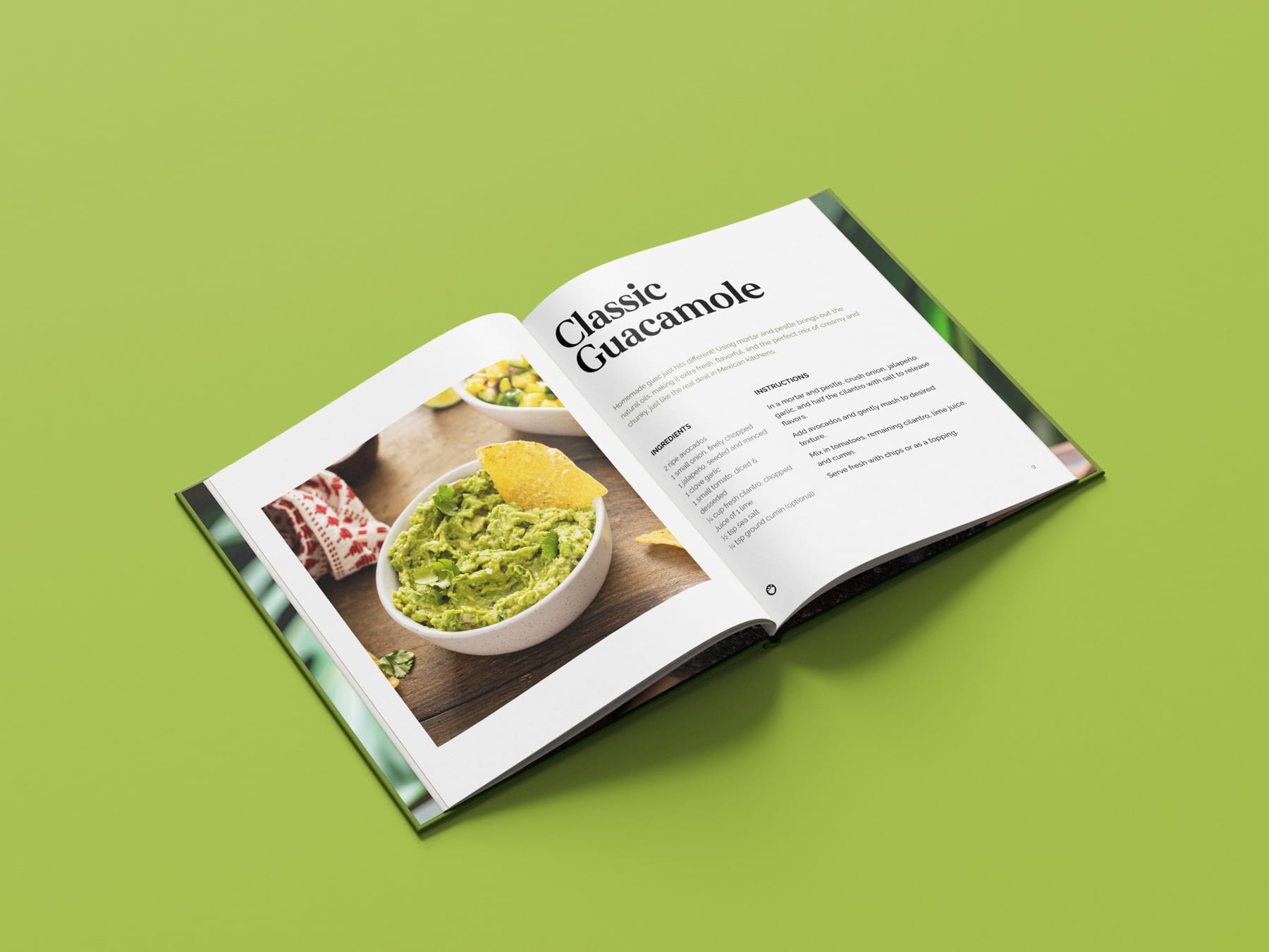 The Mortar & Pestle Recipe Collection — Classic guacamole