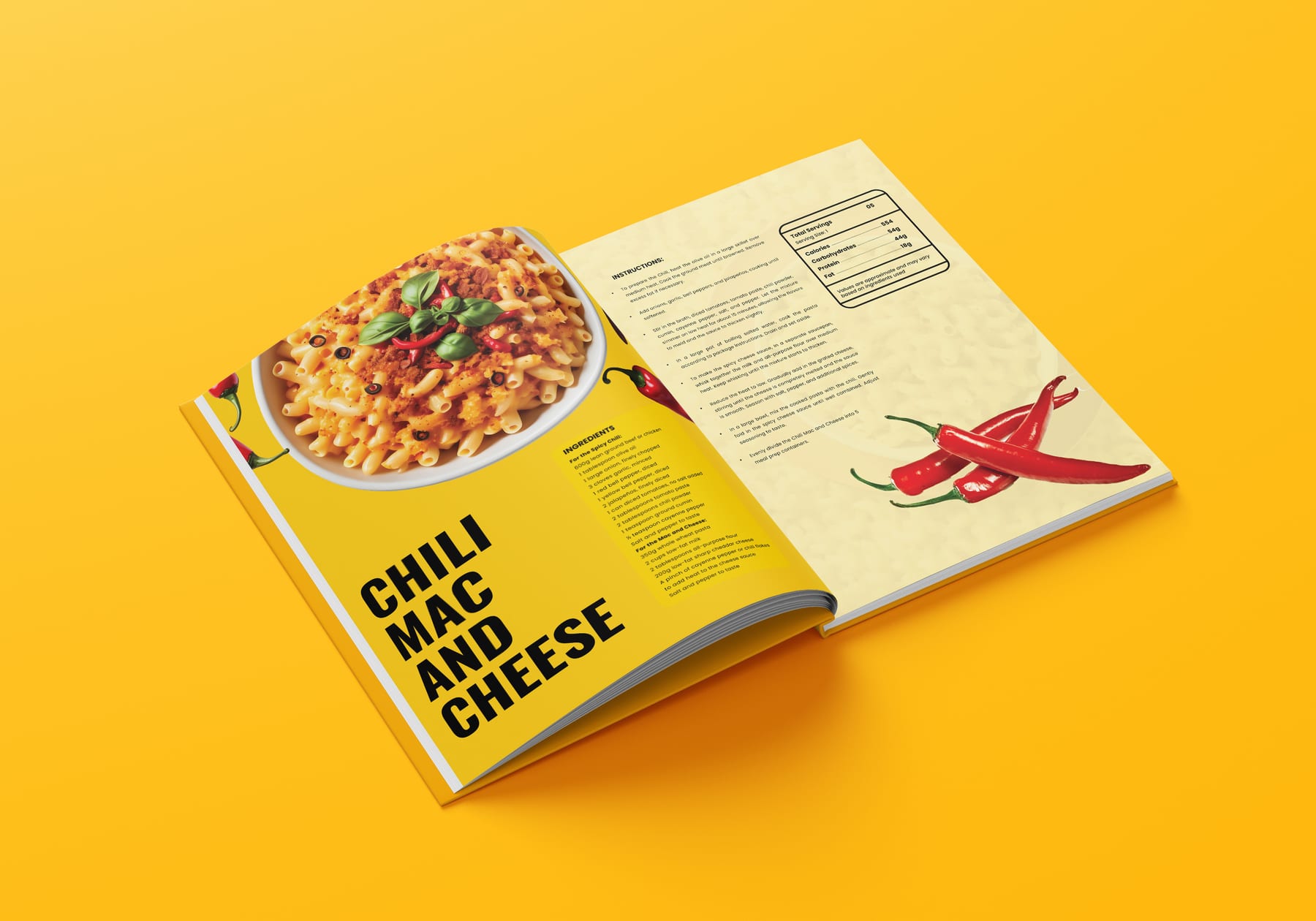 ZackChugs Meal-Prep Cookbook — Chili mac & cheese